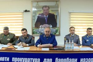 Баргузории ҷаласаи Шурои ҳамоҳангсозии мақомоти ҳифзи ҳуқуқи шаҳри Душанбе